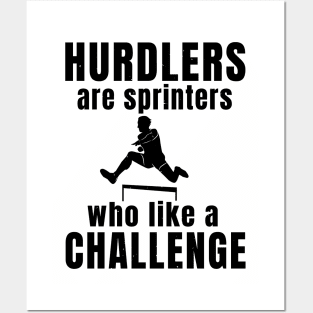 Mens Hurdles Funny Saying Athlete Gift Posters and Art